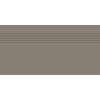 Schodovka Rako Taurus Color tmavě šedá 30x60 cm mat TCPSE007.1