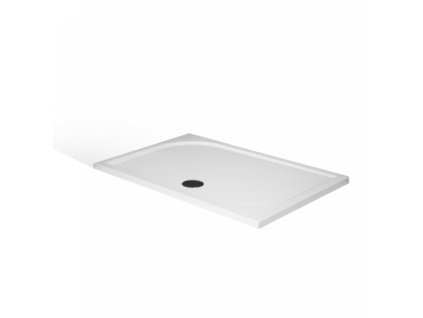 Obdélníková sprchová vanička KC1080 z litého mramoru 100x80 cm | koupelnyross