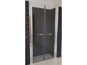 Premium 116-121 cm čiré sklo 6 mm - Sprchové dveře do niky | koupelnyross.cz
