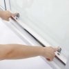 ROSS-Posuvné sprchové dveře ROSS Comfort 130, vycvakávací kolečka | czkoupelna