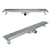 Celonerezový nerezový sprchový žlab INDIAN 90 cm | koupelnyross.cz