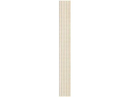 23373 dekorativni listela doppia beige 4 8x40 cm