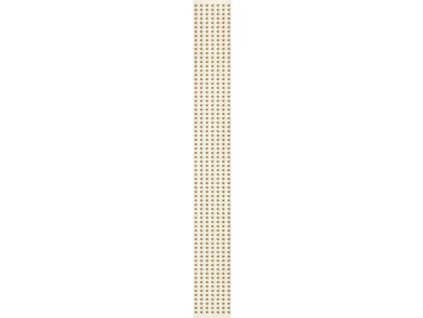 23373 dekorativni listela doppia beige 4 8x40 cm