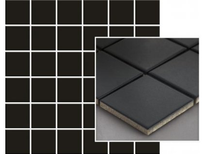 21987 mozaika albir nero k 4 8x4 8 cm 29 8x29 8 cm