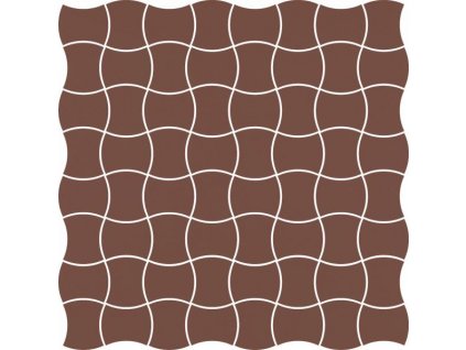 25443 mozaika modernizm brown k 3 6x4 4 cm 30 86x30 86 cm