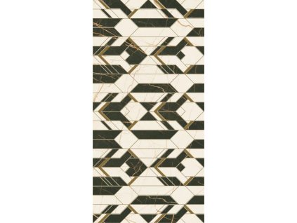23619 obklad fancy white dekorace lesk 30x60 cm