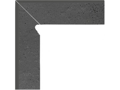 27825 sokl fasadni levy semir graphite 2 8 1x30 cm