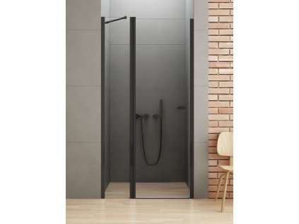 drzwi wnekowe pojedyncze otwierane 90x195 new soleo black d 0241a