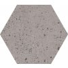 24540 hexagon industrialdust light grys mat 19 8x17 1 cm