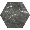 25227 hexagon marvelstone grey mat 19 8x17 1 cm