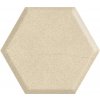 27939 hexagon serene beige struktura 19 8x17 1 cm