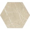 28977 hexagon tosi beige lesk 17 1x19 8 cm