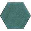 29553 univerzalni hexagon green lesk 19 8x17 1 cm
