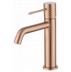 Umyvadlová baterie Genova nízká rose gold mat