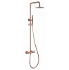 Sprchový termostatický Genova sloup rose gold mat