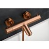 Vanová termostatická Genova baterie s příslušenstvím rose gold mat