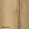 MATY DESK 80 cm dub halifax se jednou zásuvkou pro UM na desku (DEKOR 80)