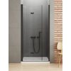 5794 3 dvere sprchove new soleo black 90 cm prave zalamovaci