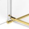 7882 2 dvere sprchove avexa gold 90 cm leve