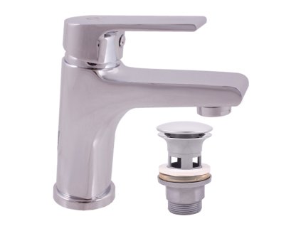 COLORADO - Umyvadlová baterie s výpustí, Chrom CO127.0, RAV Slezák (Barva Chrom, Rozměr 3,8")