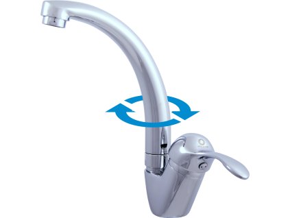 LABE - Umyvadlová baterie bez výpusti, ChromL006.0/2, RAV Slezák (Barva Chrom, Rozměr 3,8")