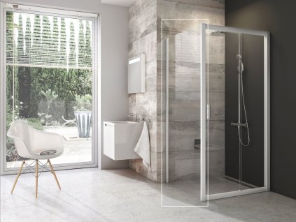 Pevná stěna Blix BLPS (Barva Bílá, FILLING Transparent, Kód varianty 9BH40100Z1)