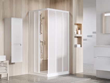 Sprchový kout Supernova ASRV3+ASRV3 (Barva Bílá, FILLING Pearl, Kód varianty 15V301R211)