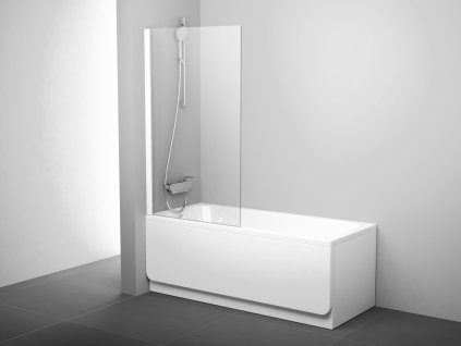 Vanová zástěna PVS1 (Barva Bílá)