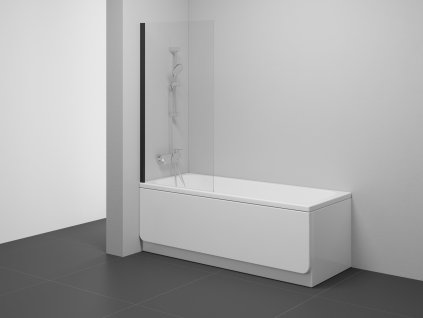 Vanová zástěna NVS1 (Barva Černá)