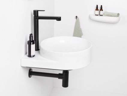 Umyvadlo Yard 40 s otvorem (Barva Bílá)