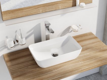 Umyvadlo Uni 50 R Slim (Barva Bílá)