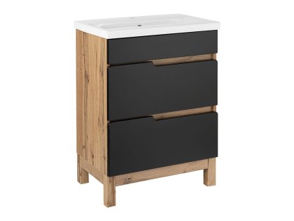 109950 koupelnova skrinka s keramickym umyvadlem alek 60 2z