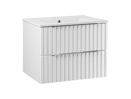 109962 koupelnova skrinka s keramickym umyvadlem amata w 60