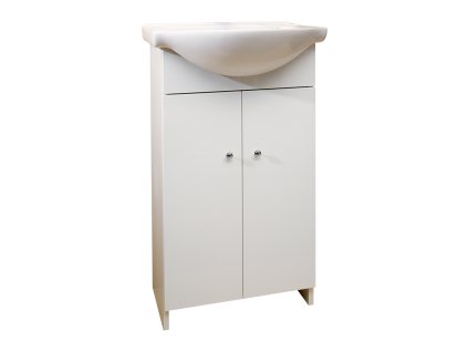 50494 1 koupelnova skrinka s keramickym umyvadlem flora 50