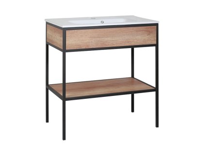 49816 koupelnova skrinka s keramickym umyvadlem moderno 80