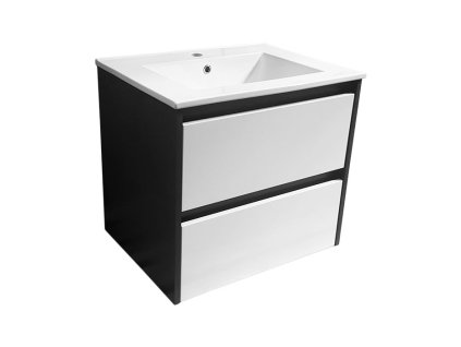 50089 koupelnova skrinka s keramickym umyvadlem naturo 60