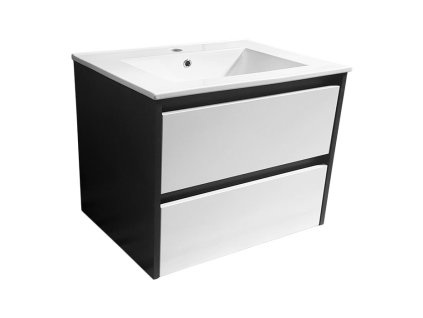 50095 koupelnova skrinka s keramickym umyvadlem naturo 80