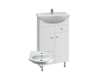 50443 koupelnova skrinka s keramickym umyvadlem viviane s 55 zv