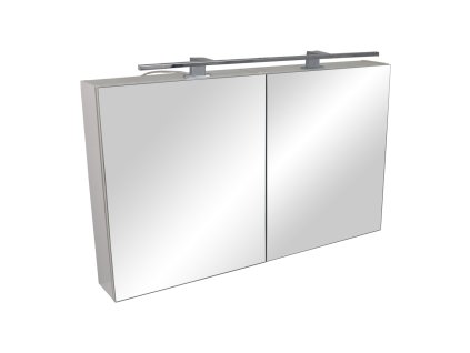 50005 3 zrcadlova skrinka s led osvetlenim montana 100 zs led cr chrom