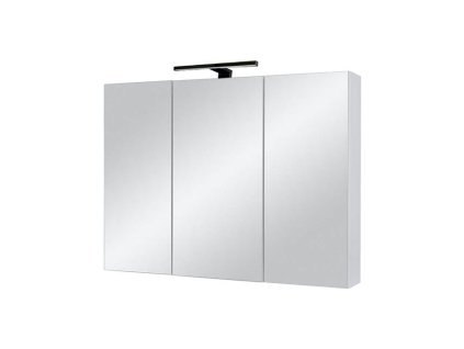 23179 3 zrcadlova skrinka ticino 80 zs led b s osvetlenim any led 30 b cerna