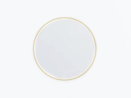 108552 zrcadlo gerbinie l s led osvetlenim 60 cm zlate