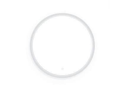 108507 zrcadlo orandiu l s led osvetlenim 60 cm bile