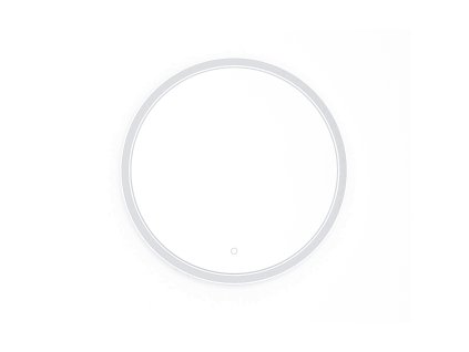 108504 zrcadlo orandiu l s led osvetlenim 80 cm bile