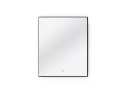 108537 10 zrcadlo vixisse a s led osvetlenim 66x81 cm cerne