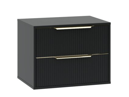 150390 koupelnova skrinka pod deskove umyvadlo avi 60 cerna