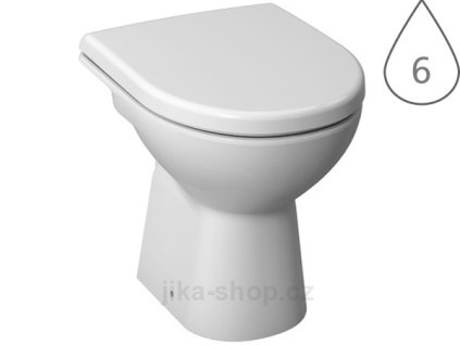 h8213860000001 Lyra Plus klozet stojící, bílý