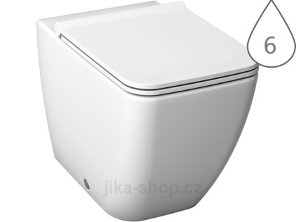 h8234240000001 Pure klozet stojící, bílý