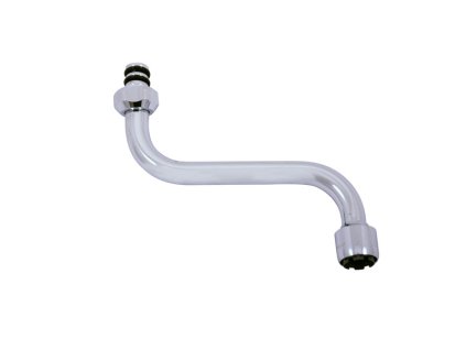 Výtokové ramínko kulaté, Chrom SR1430, RAV Slezák (Barva Chrom, Rozměr 160 mm)