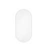 108558 zrcadlo arducati a s led osvetlenim 50x100 cm bile