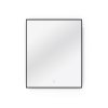 108537 10 zrcadlo vixisse a s led osvetlenim 66x81 cm cerne